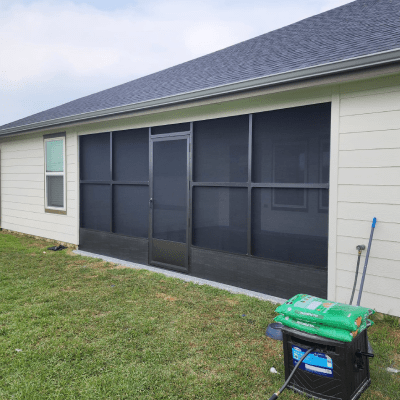SOLAR SCREEN INSTALLATION
